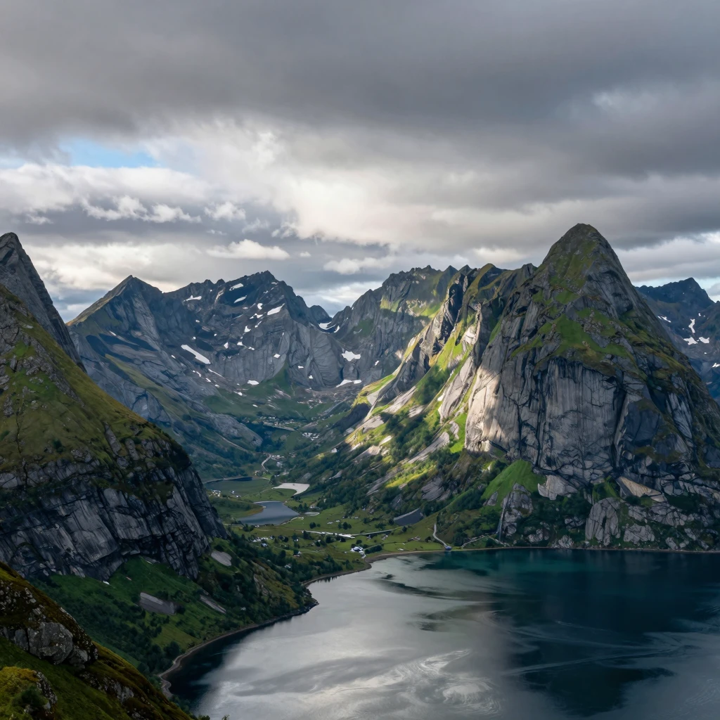 Norske fjell naturoposter